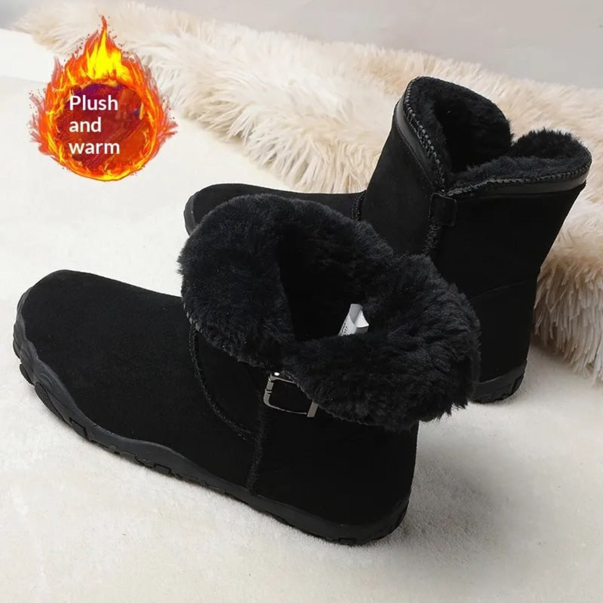 Winter Barefoot Boots with Wide Toe Box