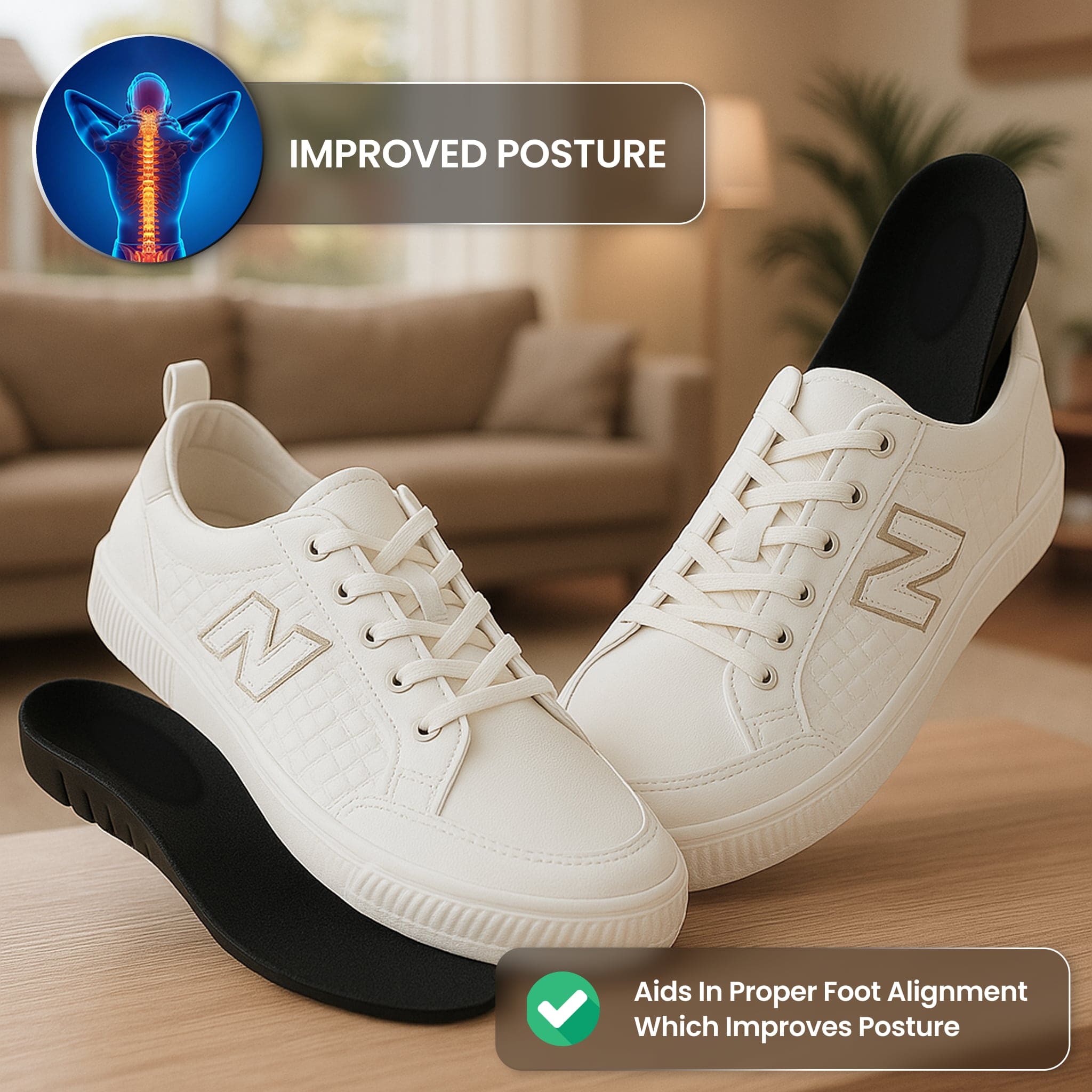 Alpine Orthopedic Soles - Pain relieving and shock absorbing foot pads