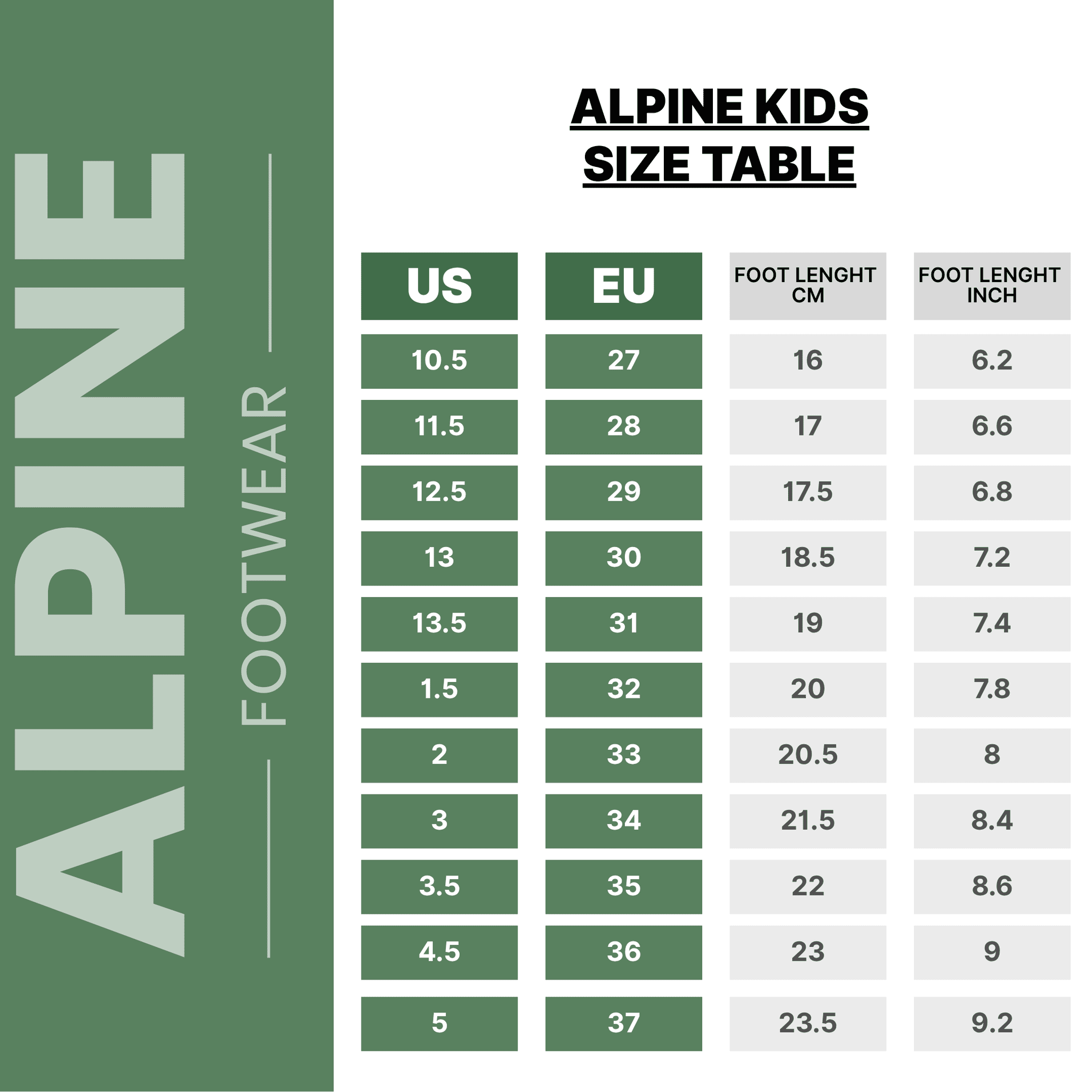 Alpine Teens - Non-Slip Barefoot Shoes for Kids