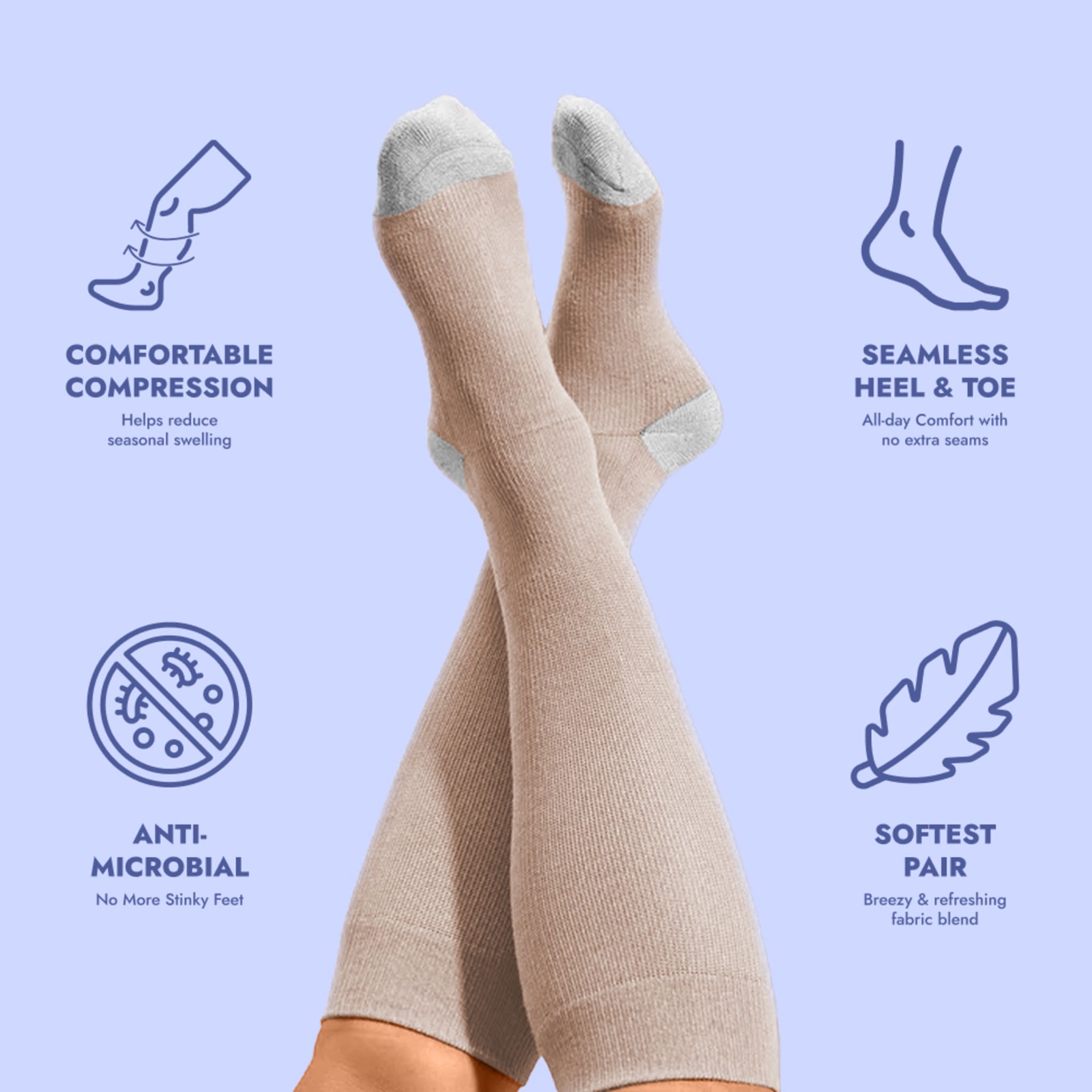 Compression Socks - 3Pair Pack