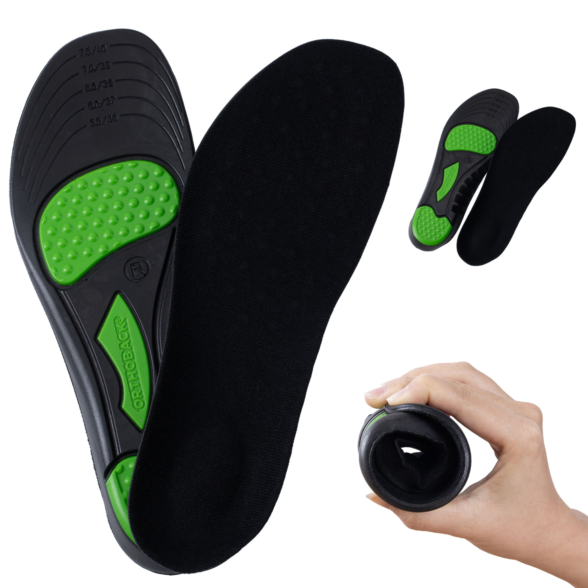 Alpine Orthopedic Soles - Pain relieving and shock absorbing foot pads