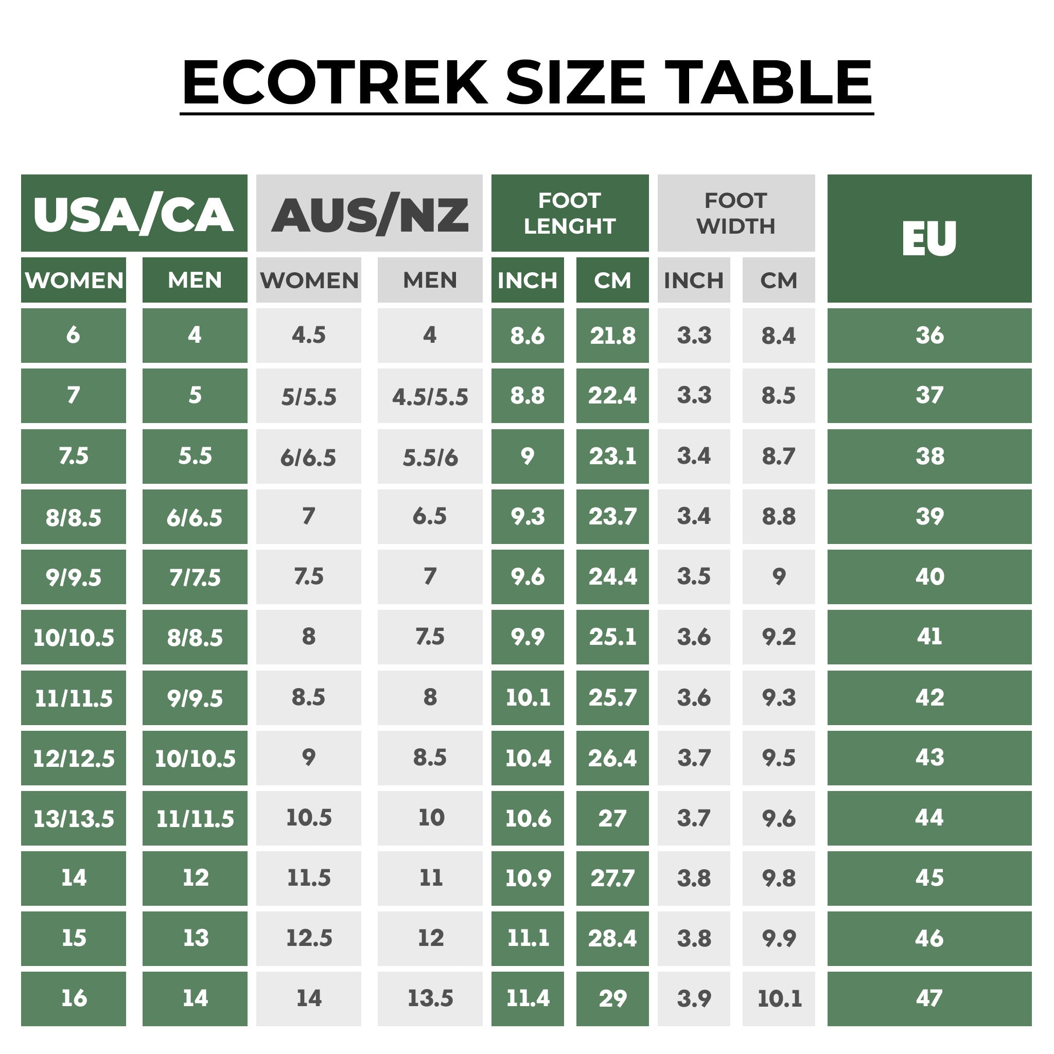 EcoTrek - Wide Toe Box Shoes - Healthy & non-slip barefoot shoes (Unisex)