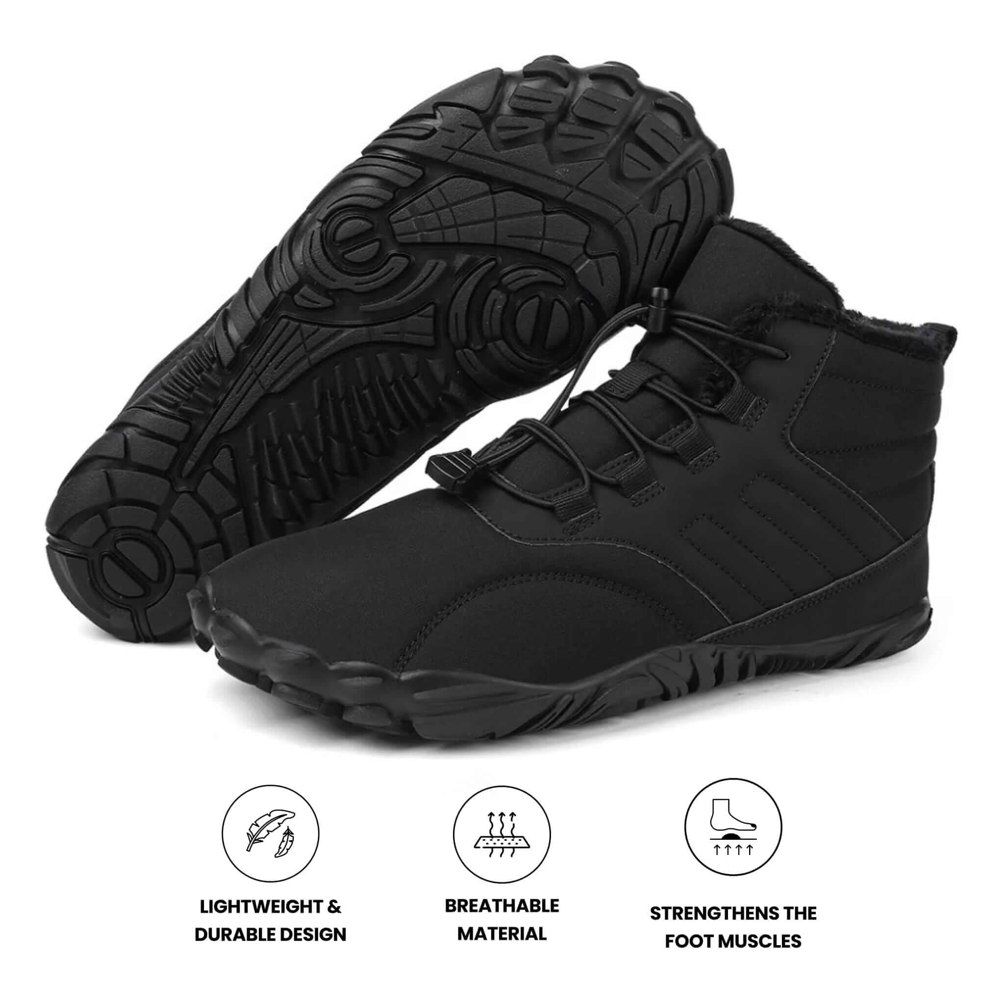 Caspar Pro - Non-slip & Waterproof Winter Barefoot Shoe (Unisex)