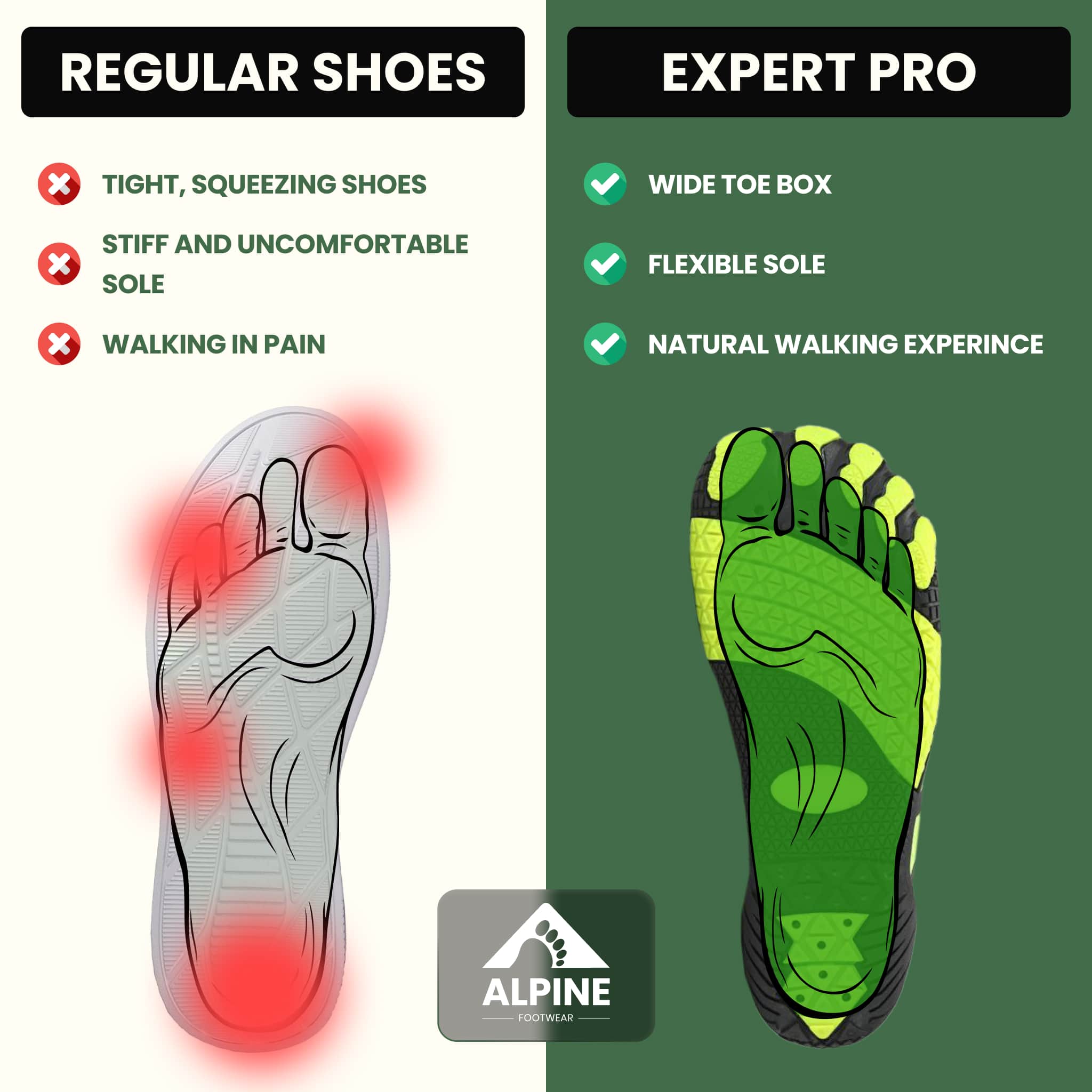 Expert Pro - healthy & comfortable barefoot shoes