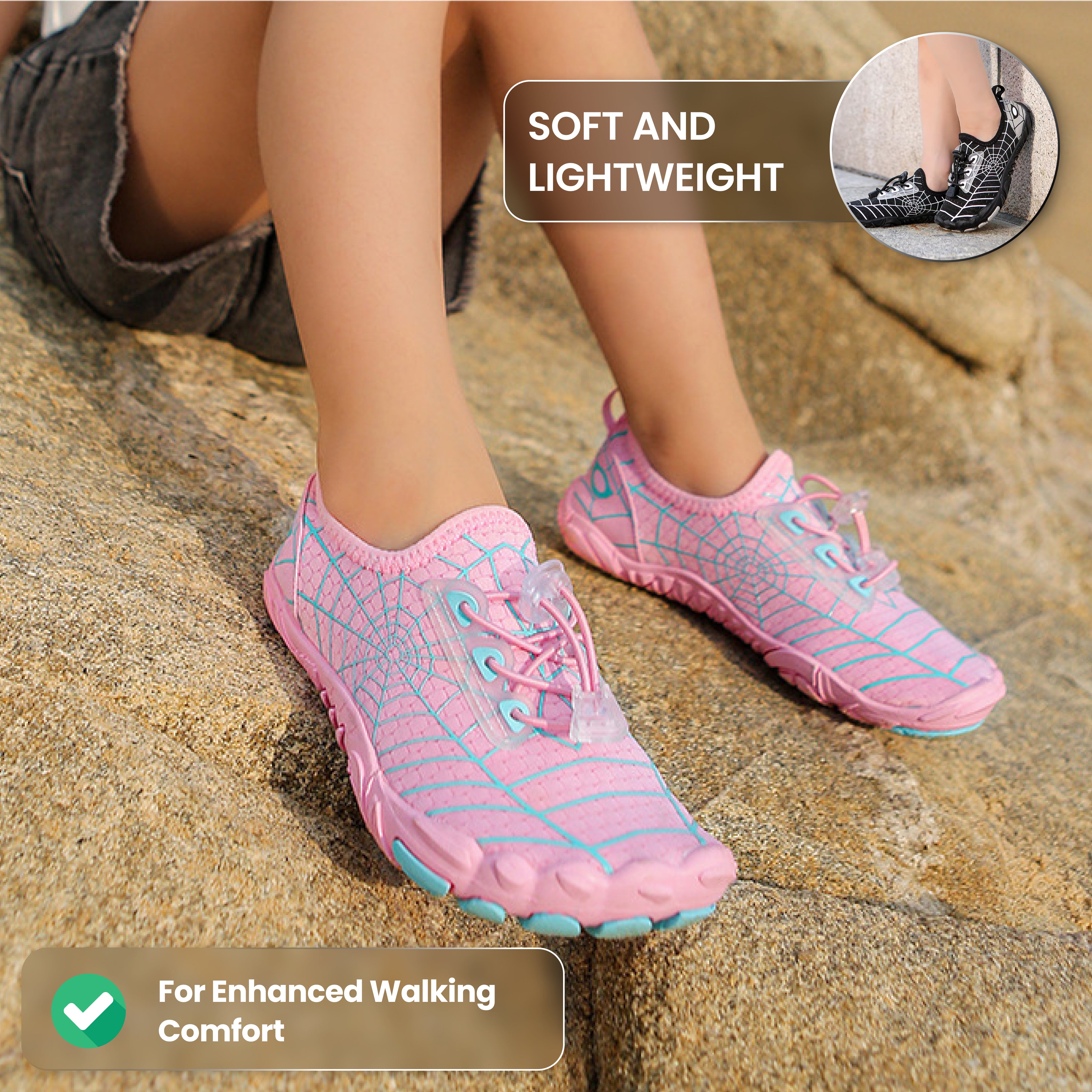 WebKids Barefoot Shoes - Quick Dry Barefoot Shoes For Kids