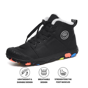 Alpine Kids - Waterproof Barefoot Winter Shoes for Kids