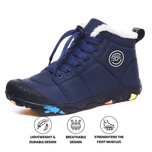 Alpine Kids - Waterproof Barefoot Winter Shoes for Kids